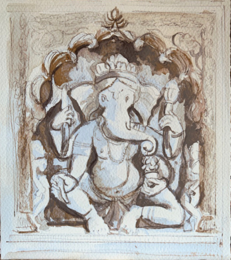 Natasha Kumar Indian Art Ganesha New Beginnings